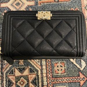 🚫SOLD🚫 Chanel Le Boy Medium Wallet